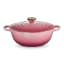 Le Creuset Berry Signature Cast Iron Soup Pot, 26cm angle