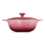 Le Creuset Berry Signature Cast Iron Soup Pot, 26cm angle
