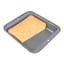 PME Non-Stick Square Pan angle with sliced baked cake