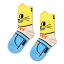 Happy Socks Kids Animal Gift Set, Pack of 3 detail of socks