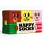 Happy Socks Kids Animal Gift Set, Pack of 3 packaging