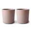 Mushie Baby Cups, Set of 2 - Blush