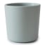 Mushie Baby Cups, Set of 2 - Sage angle