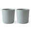 Mushie Baby Cups, Set of 2 - Sage