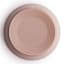 Mushie Silicone Suction Bowl, 280ml - Blush angle