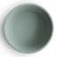 Mushie Silicone Suction Bowl, 280ml - Cambridge Blue angle