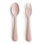 Mushie Fork & Spoon, Set of 2 - Blush