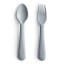 Mushie Fork & Spoon, Set of 2 - Cloud