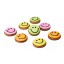 Harck & Heart Smileys Rainbow Gingerbread Biscuits, 142g out of packaging