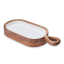 Salisbury & Co Calla Oval Serving Bowl with Handle, 35cm