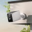 Xiaomi BW400 Pro Solar Outdoor Security Camera Set mounted on the wall