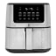 Russell Hobbs Nexus Stainless Steel Digital Airfryer, 7.5L - Silver angle