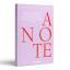 Printworks Just A Note Notebook - Pink
