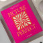 Printworks Picture Perfect Blank Photo Album - Pink on the table