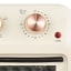 Mellerware AeroChef Pro 16 Steel Rose Gold Manual Airfryer Oven, 16L detail