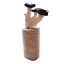 Wild Plum Growers Black King Oyster Mushroom Grow Kit detail of the mushroom