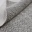 Thread Office Monochrome Geo Outdoor Area Rug, 200cm x 300cm