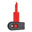 Dreamfarm Self Sharpening Cleaning Scrapers, Set of 2 angle