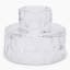 Thread Office Dappled Clear Glass Candle Holder