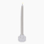 Thread Office Dappled Clear Glass Candle Holder with candle