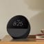 Amazon Echo Spot Smart Alarm Clock With Alexa - Black on the table