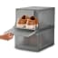 Joseph Joseph Shoe Case Premium Shoe Storage Box, 2-Pack detail with shoes