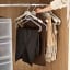 Joseph Joseph Orderly Long Garment Hangers, 2-Pack with cloths 