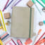 The Papery Flexi Softcover Lined Journal - Truffle with stationery