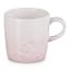 Le Creuset Jardin Relief Stoneware Cappuccino Mug, 200ml - Shell Pink