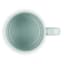Le Creuset Jardin Relief Stoneware Cappuccino Mug, 200ml - Sea Salt angle