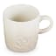 Le Creuset Jardin Relief Stoneware Cappuccino Mug, 200ml - Meringue