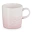 Le Creuset Jardin Relief Stoneware Mug, 350ml - Shell Pink angle