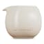 Le Creuset Jardin Relief Stoneware Pitcher, 480ml - Meringue angle