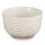 Le Creuset Jardin Relief Stoneware Snack Bowl, 10cm - Meringue