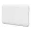 Mill Invisible WiFi Panel Heater, 1500W - White angle