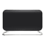 Mill Instant LED Portable Black Heater, 2000W angle