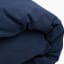 Thread Office Navy Washed Cotton Duvet Cover Set - Double