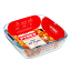 Pyrex Square Airfryer Dish - 2.2L packaging