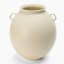 Thread Office Cream Cleo Ceramic Vase, 28cm