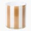 Thread Office Natural Stripe Tealight Candle Holder