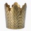 Thread Office Gold Crown Planter, 17cm