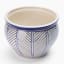 Thread Office Nautical Stripe Planter, 21cm