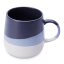 Salisbury & Co Ombre Stoneware Mugs, Set of 4 - Steel