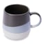 Salisbury & Co Ombre Stoneware Mugs, Set of 4 - Charcoal
