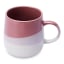 Salisbury & Co Ombre Stoneware Mugs, Set of 4 - Blush