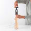 Brabantia Tasty+ Corkscrew - Dark Grey opening a wine bottle