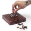 Suck UK Iron & Glory Wooden Reversi Game showing scale