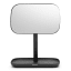 Brabantia ReNew Mirror with Storage Tray - Dark Grey