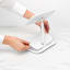 Brabantia ReNew Mirror with Storage Tray - White on the table