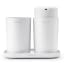 Brabantia ReNew Bathroom Accessory Set, 3-Piece - White angle